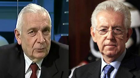 Alessandro Corneli e Mario Monti