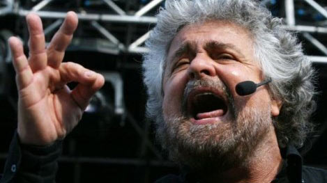 Beppe Grillo - Leader del Movimento Politico 5 Stelle