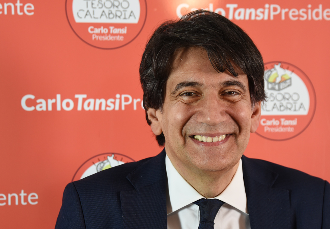Carlo Tansi, candidato alla Presidenza della Regione Calabria