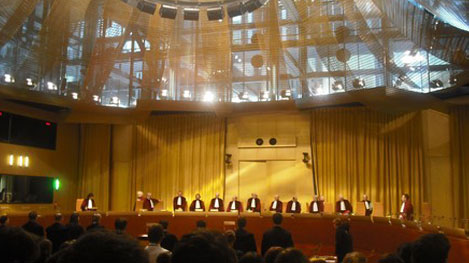 I Giudici della Corte di Giustizia Europea