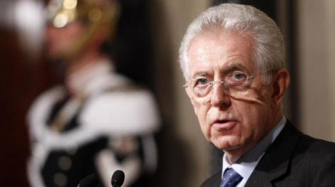 Il Premier Mario Monti