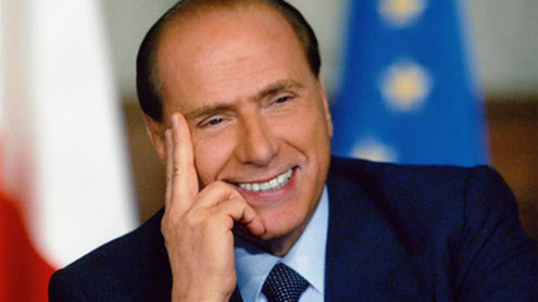 L'ex Presidente del Consiglio Silvio Berlusconi