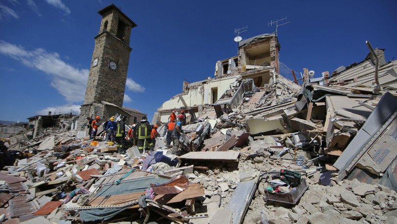 Esiti del terremoto in centroitalia